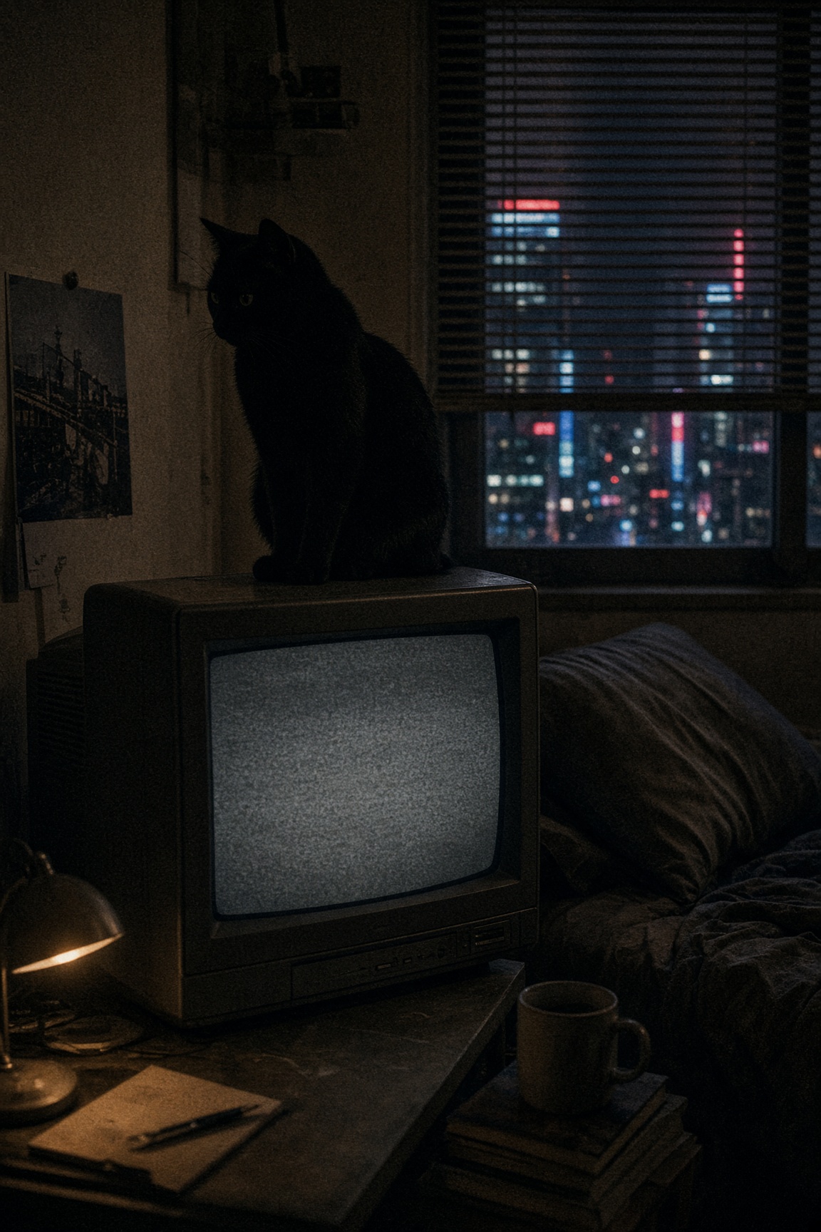 꺼진 CRT