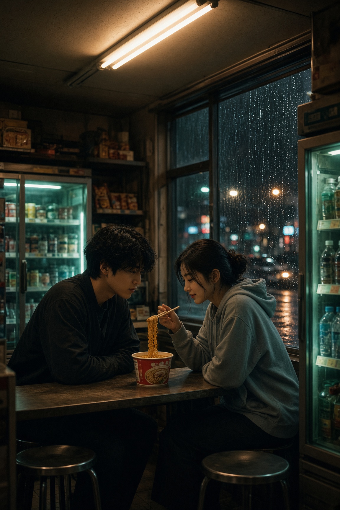 야간 편의점 일지